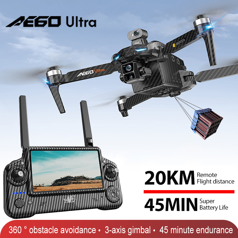 Drone Battery Adapter - โดรน AE60 GPS ระดับมืออาชีพ กล้อง 8K