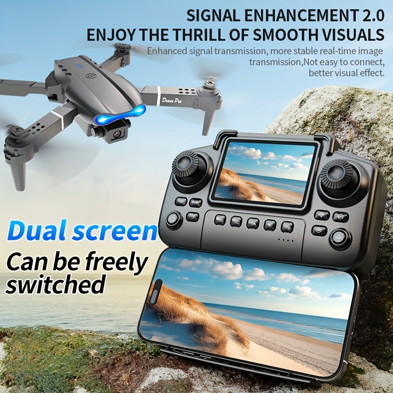โดรนพับได้รุ่นใหม่ E99 PRO MAX - Drone Power Bank บทวิจารณ์และราคา