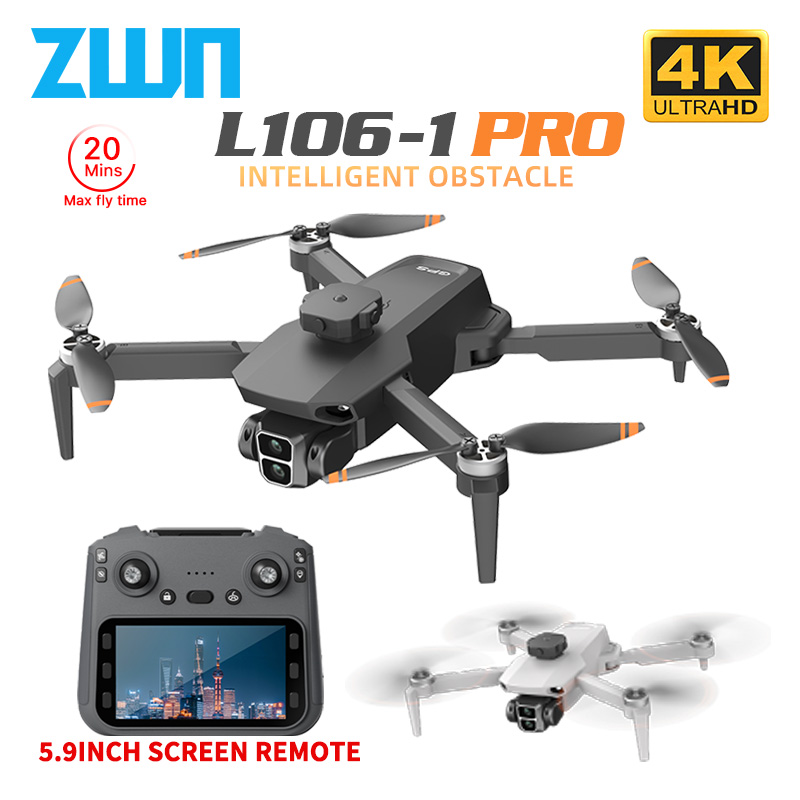 L106-1PRO GPS Professional Dro - Drone Controller Screen บทวิจารณ์และราคา