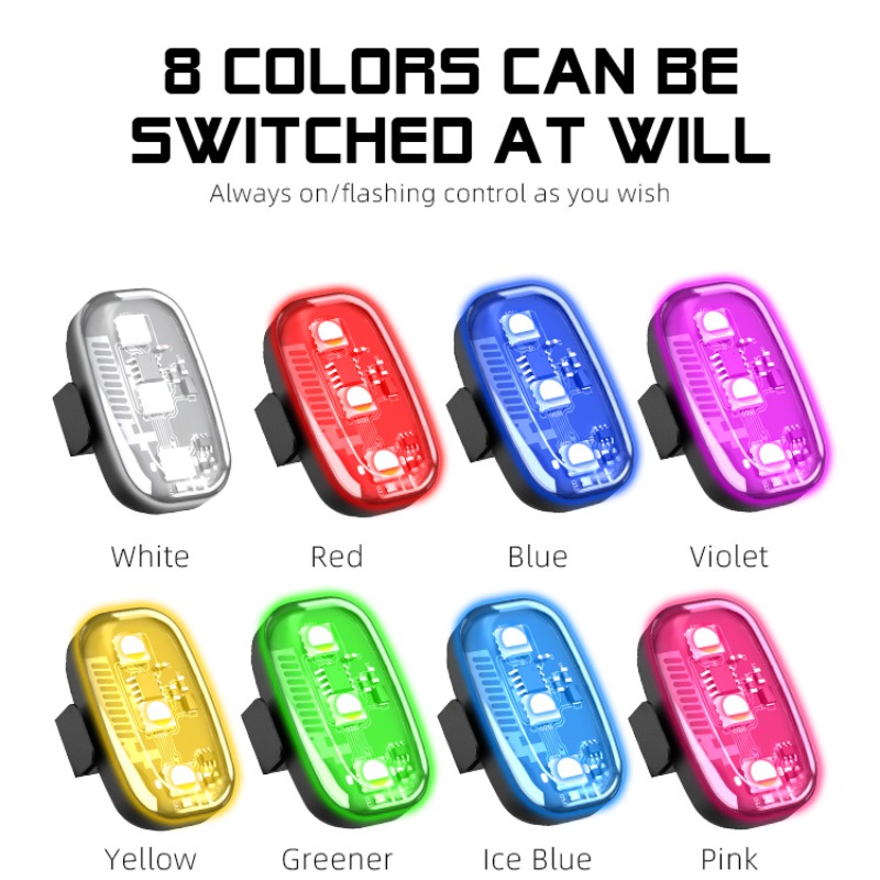 ไฟสโตรบ LED RGB สำหรับมอเตอร์ไ - Drone Beacon Light บทวิจารณ์และราคา