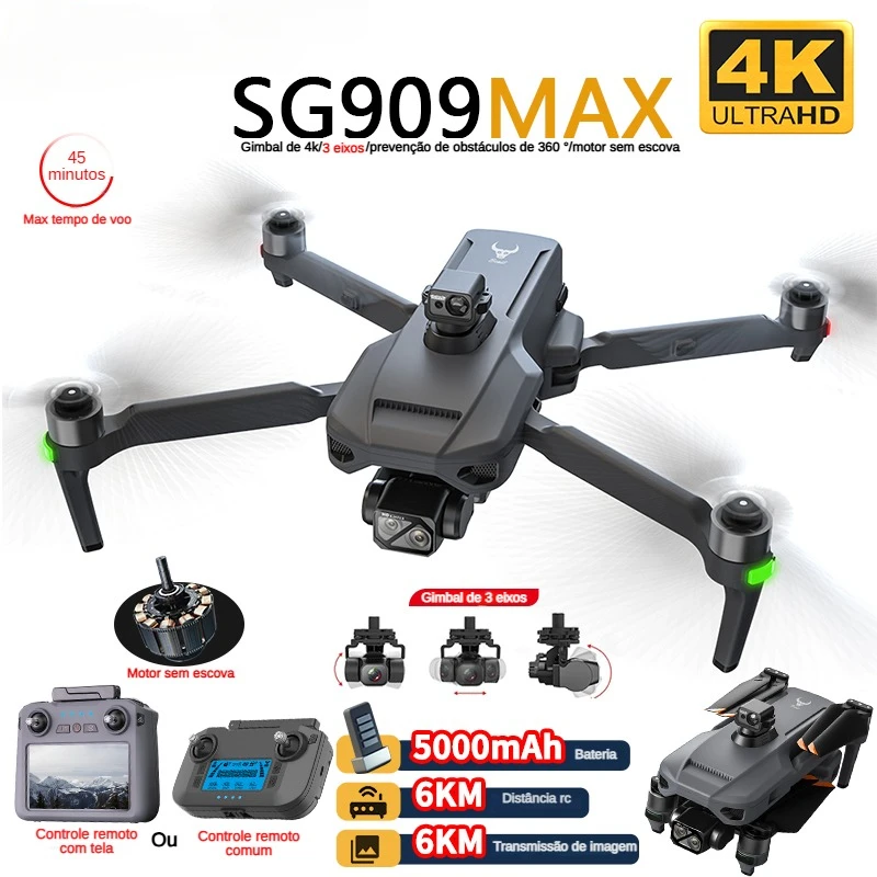 ZLL SG909 SG909MAX Professiona - Drone Controller Screen บทวิจารณ์และราคา